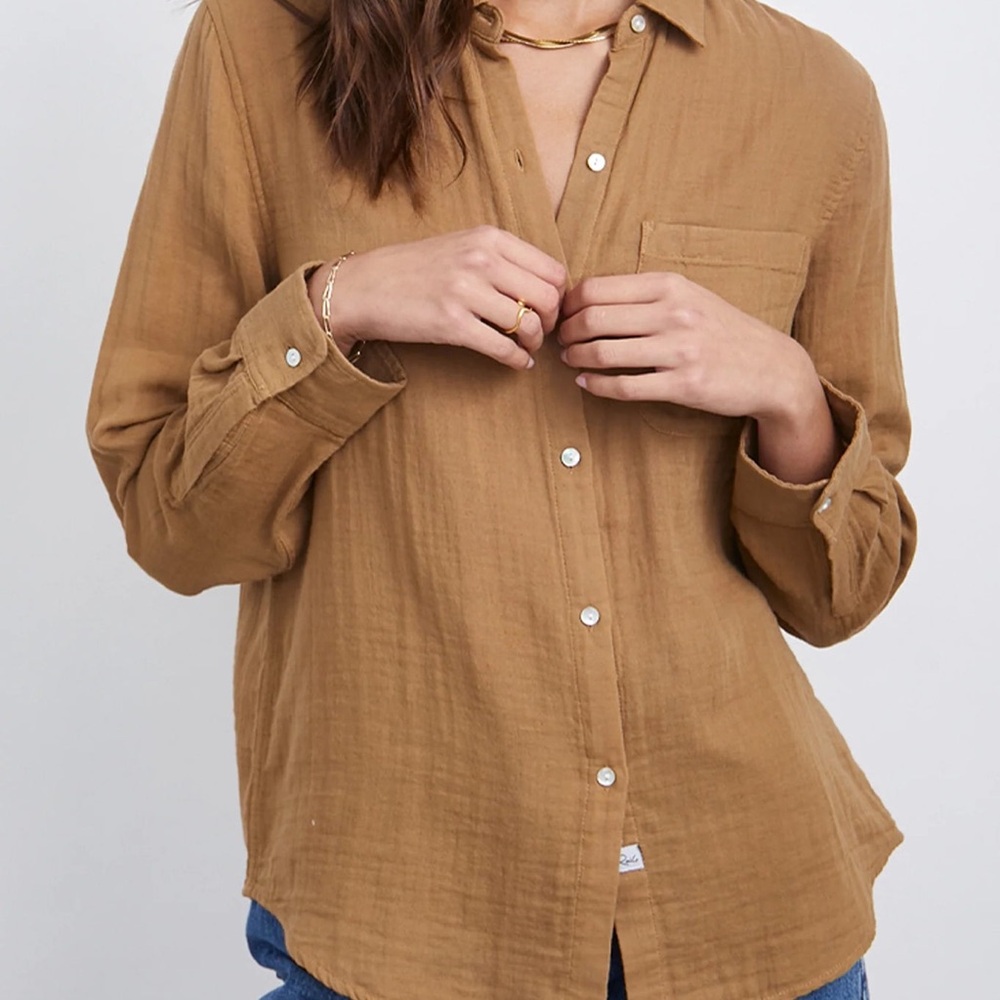 Rails ELLIS SHIRT TOASTED COCONUT - Picture 2 of 10